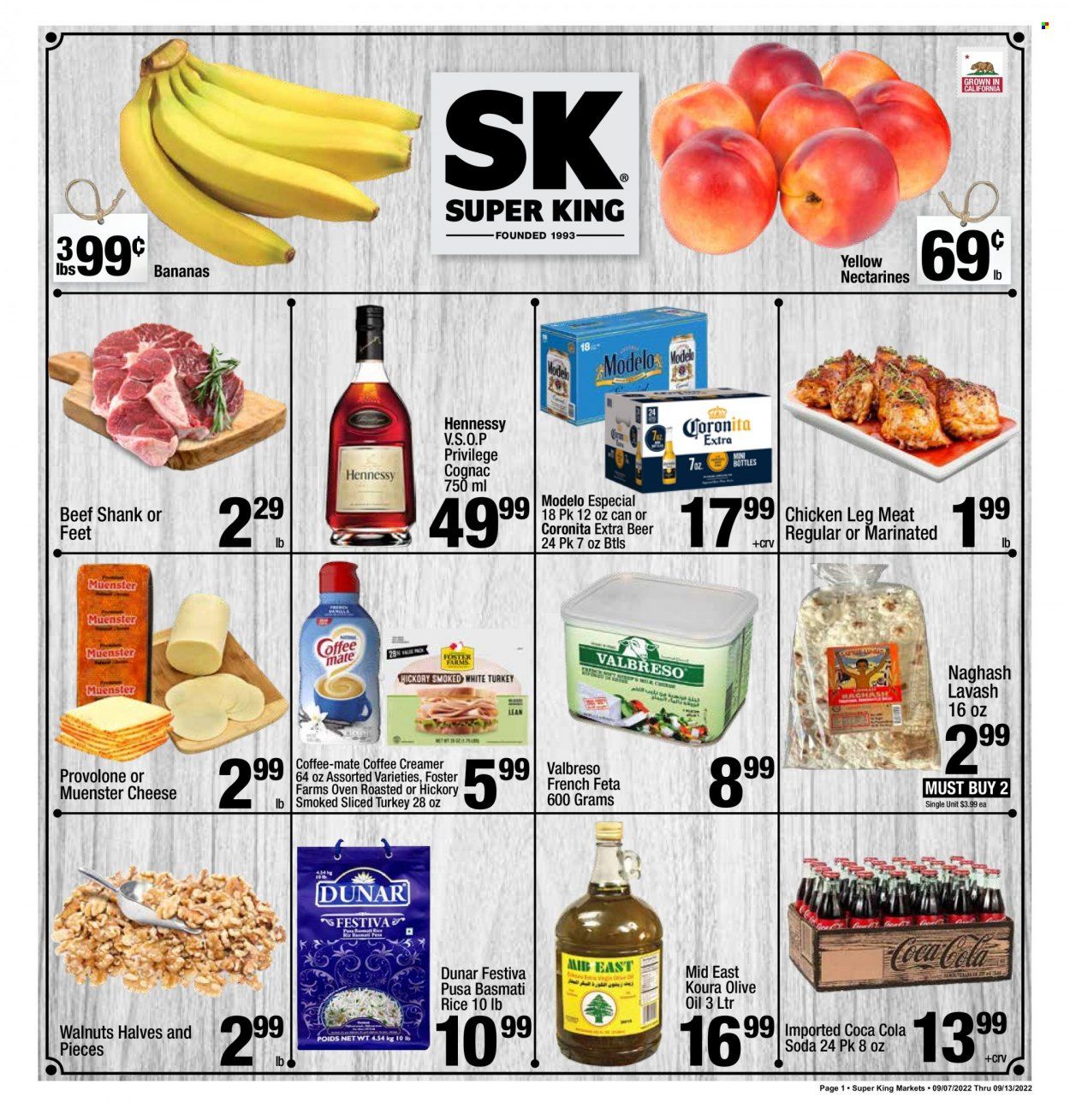 Super King Markets (CA) Weekly Ad Flyer Specials September 7 to September 13, 2022
