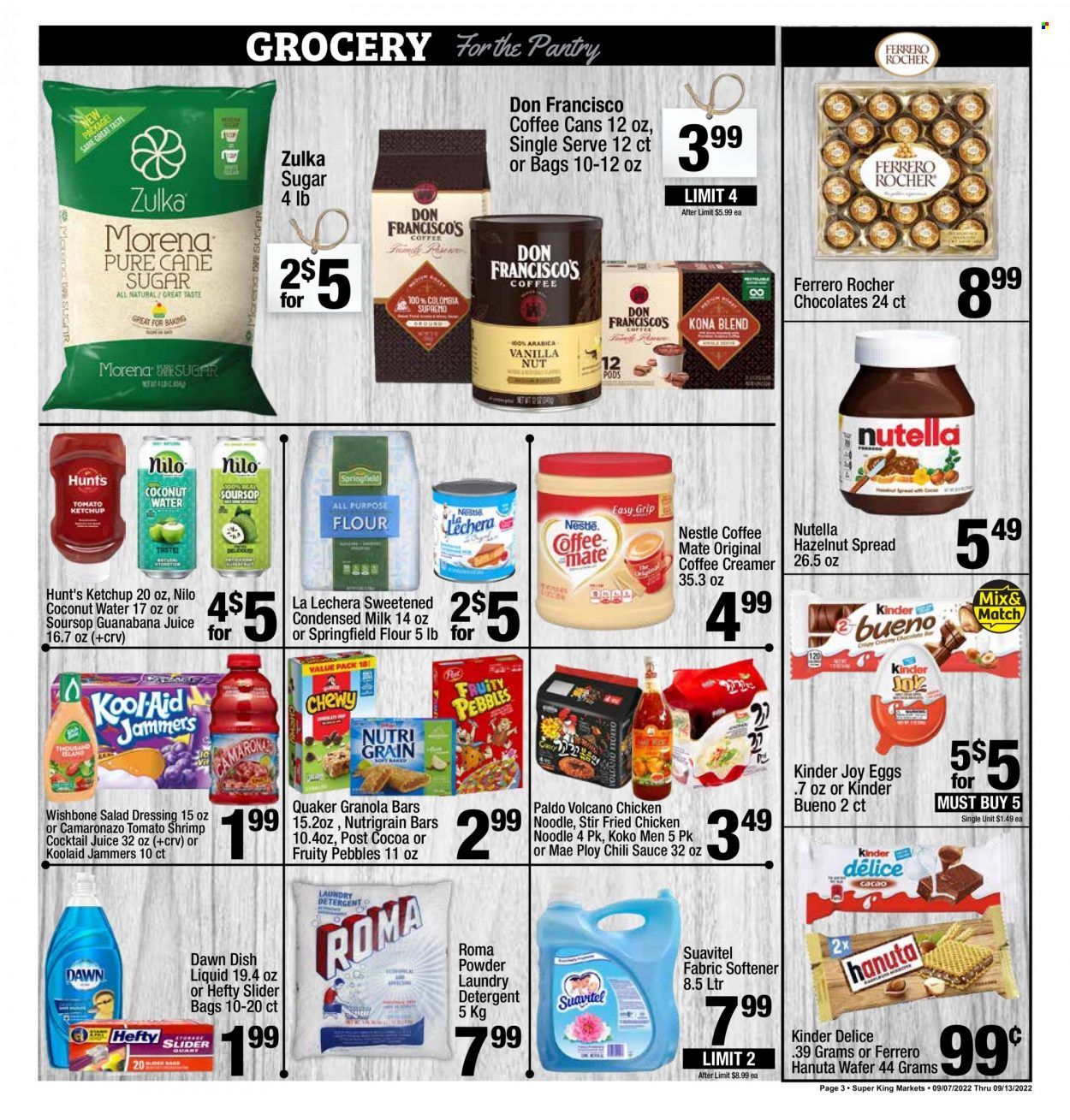Super King Markets (CA) Weekly Ad Flyer Specials September 7 to September 13, 2022