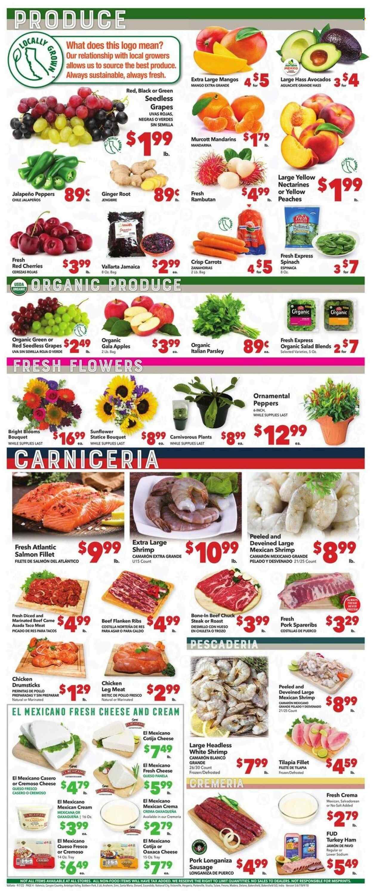 Vallarta (CA) Weekly Ad Flyer Specials September 7 to September 13, 2022