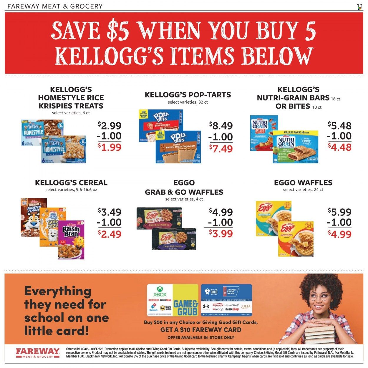 Fareway (IA) Weekly Ad Flyer Specials September 5 to September 10, 2022