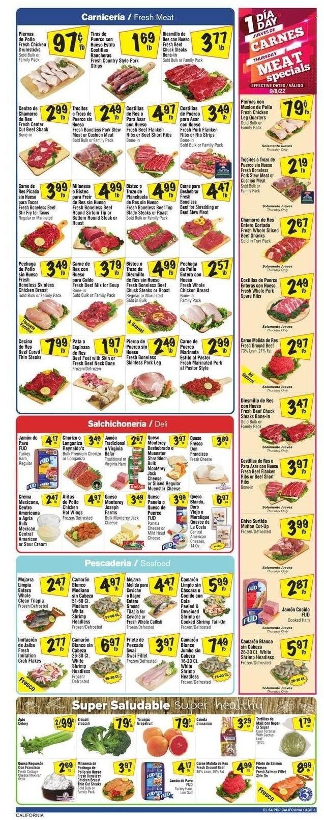 El Super (CA, NM, NV, TX) Weekly Ad Flyer Specials September 7 to September 13, 2022