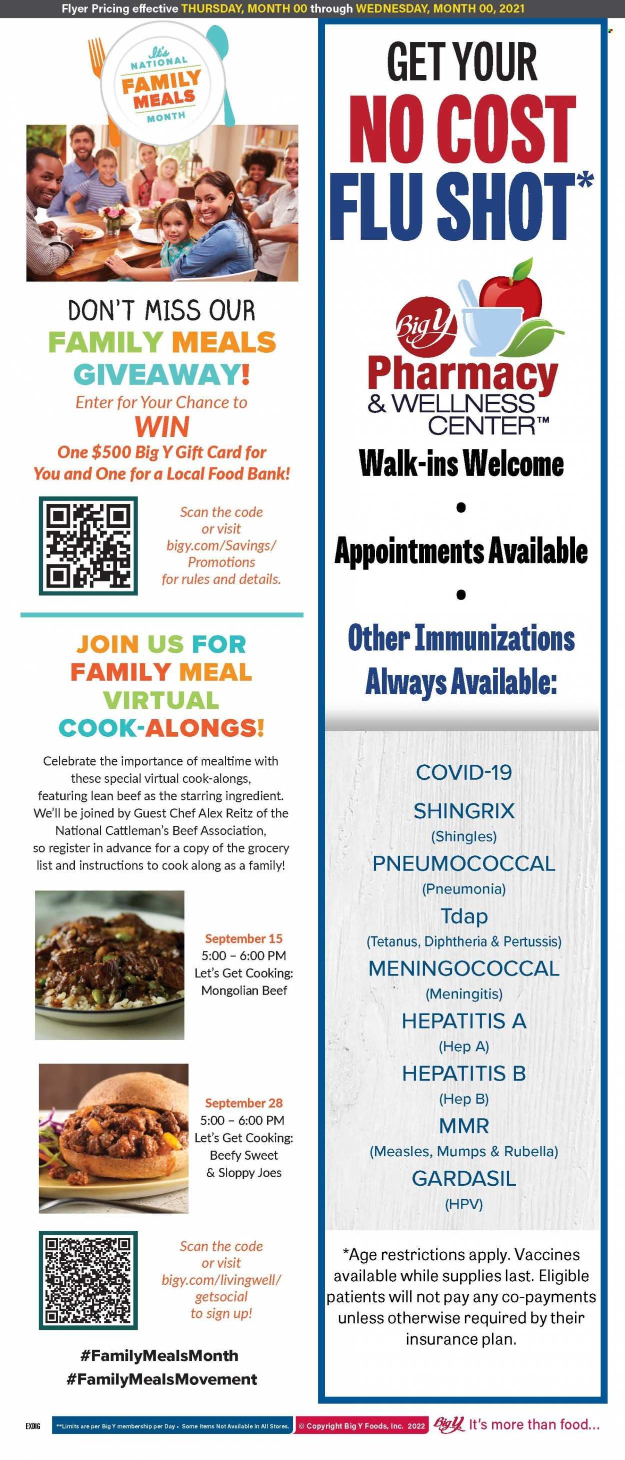 Big Y (CT) Weekly Ad Flyer Specials September 8 to September 14, 2022
