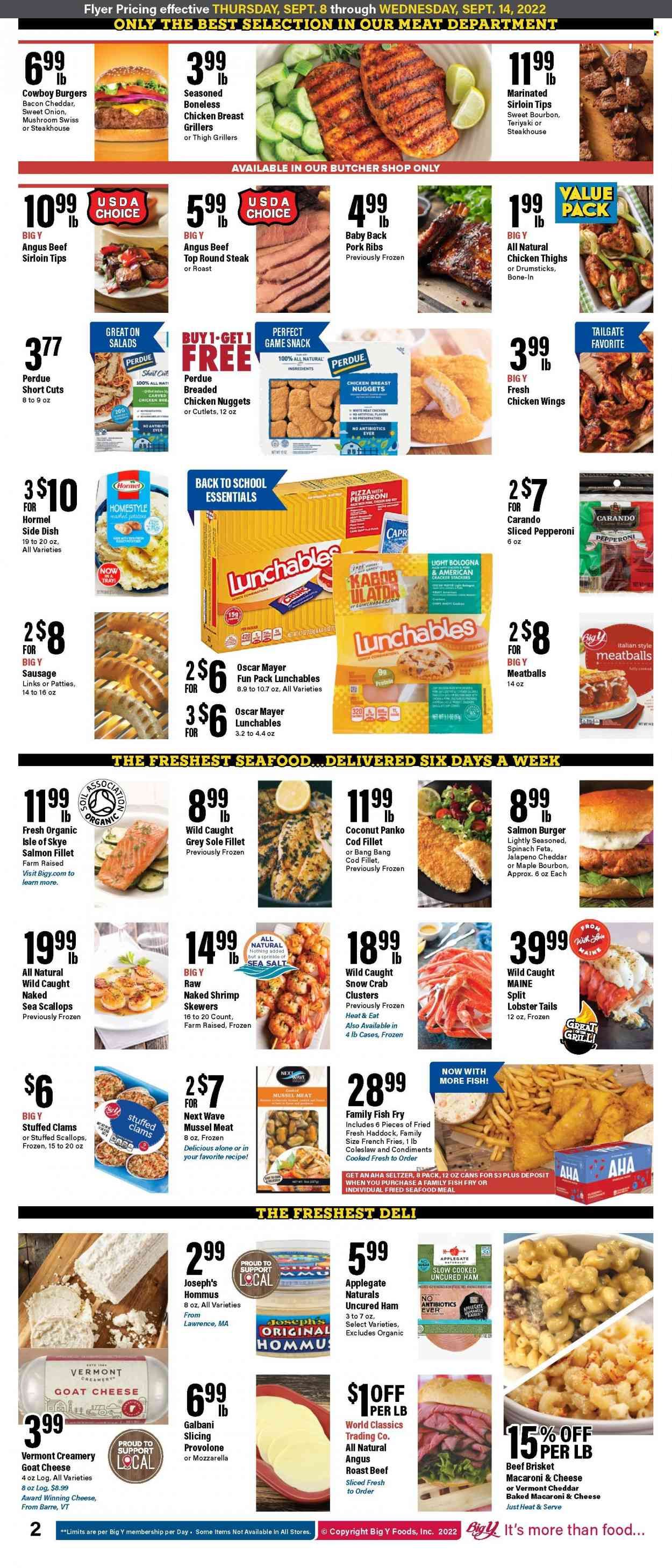 Big Y (CT) Weekly Ad Flyer Specials September 8 to September 14, 2022