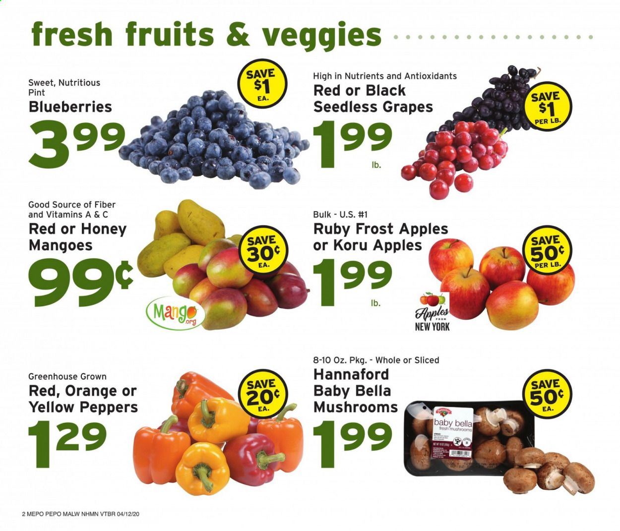 Hannaford Weekly Ad & Flyer April 12 to 18