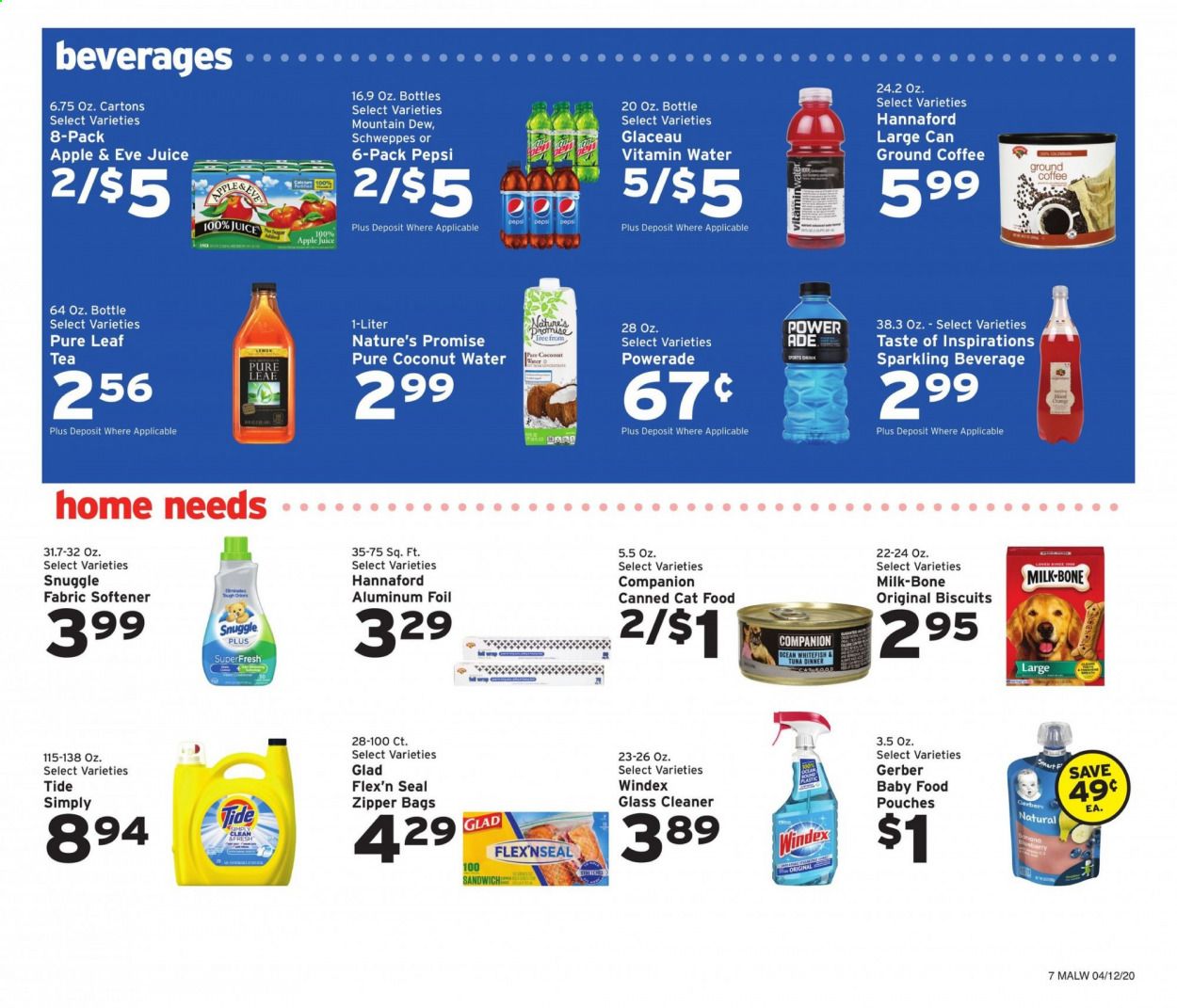 Hannaford Weekly Ad & Flyer April 12 to 18