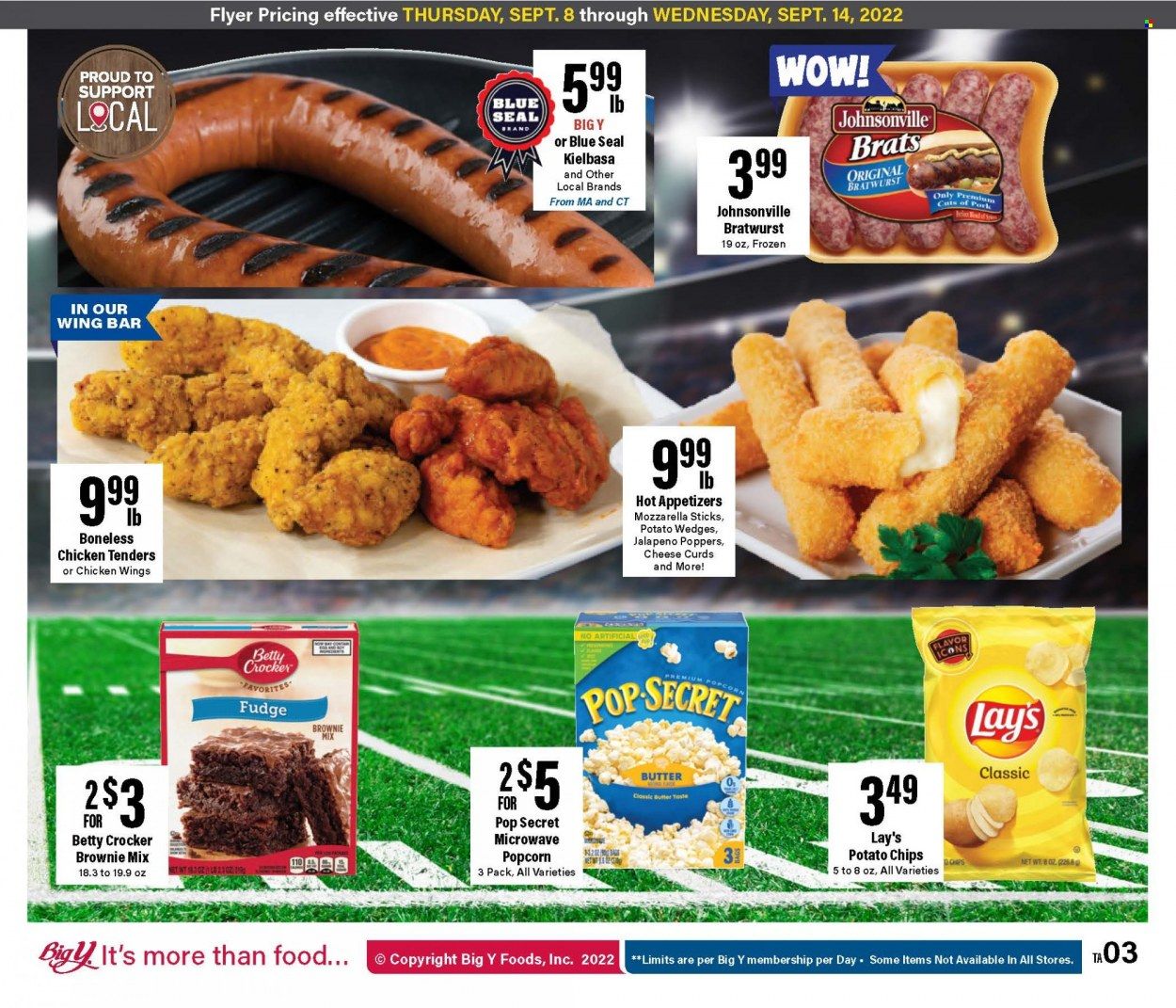 Big Y (MA) Weekly Ad Flyer Specials September 8 to September 14, 2022