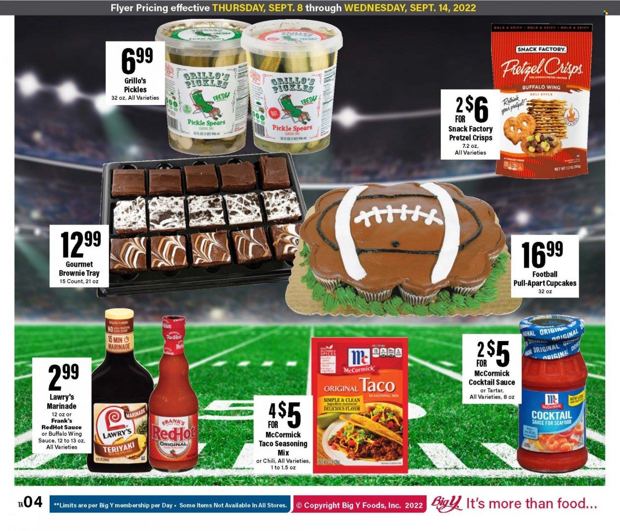 Big Y (MA) Weekly Ad Flyer Specials September 8 to September 14, 2022