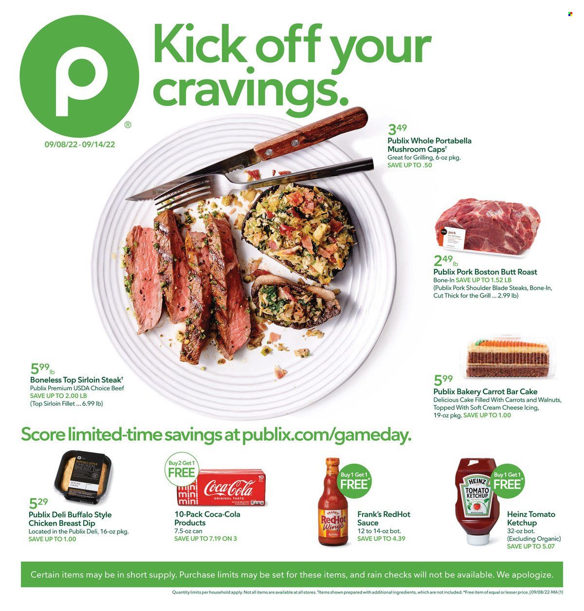Publix (AL, FL, GA, NC, SC, TN) Weekly Ad Flyer Specials September 8 to September 14, 2022