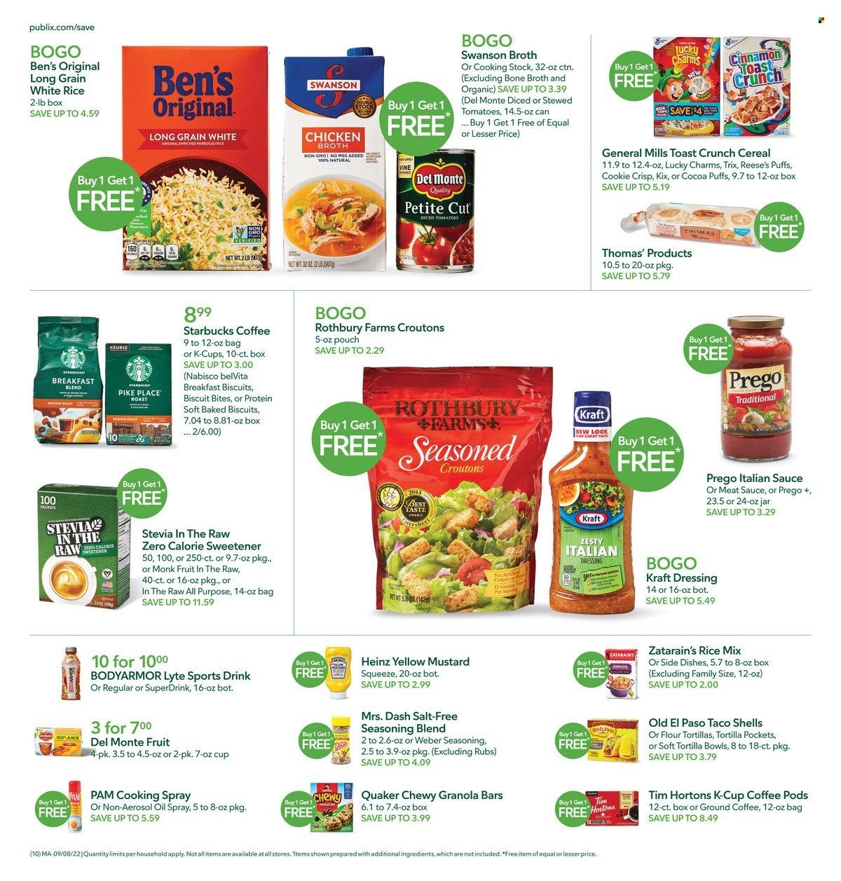 Publix (AL, FL, GA, NC, SC, TN) Weekly Ad Flyer Specials September 8 to September 14, 2022
