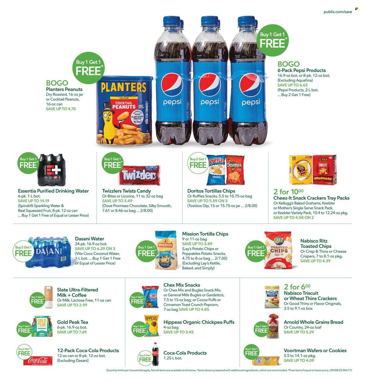 Publix (AL, FL, GA, NC, SC, TN) Weekly Ad Flyer Specials September 8 to September 14, 2022