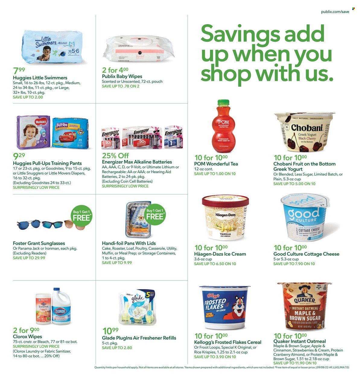 Publix (AL, FL, GA, NC, SC, TN) Weekly Ad Flyer Specials September 8 to September 14, 2022