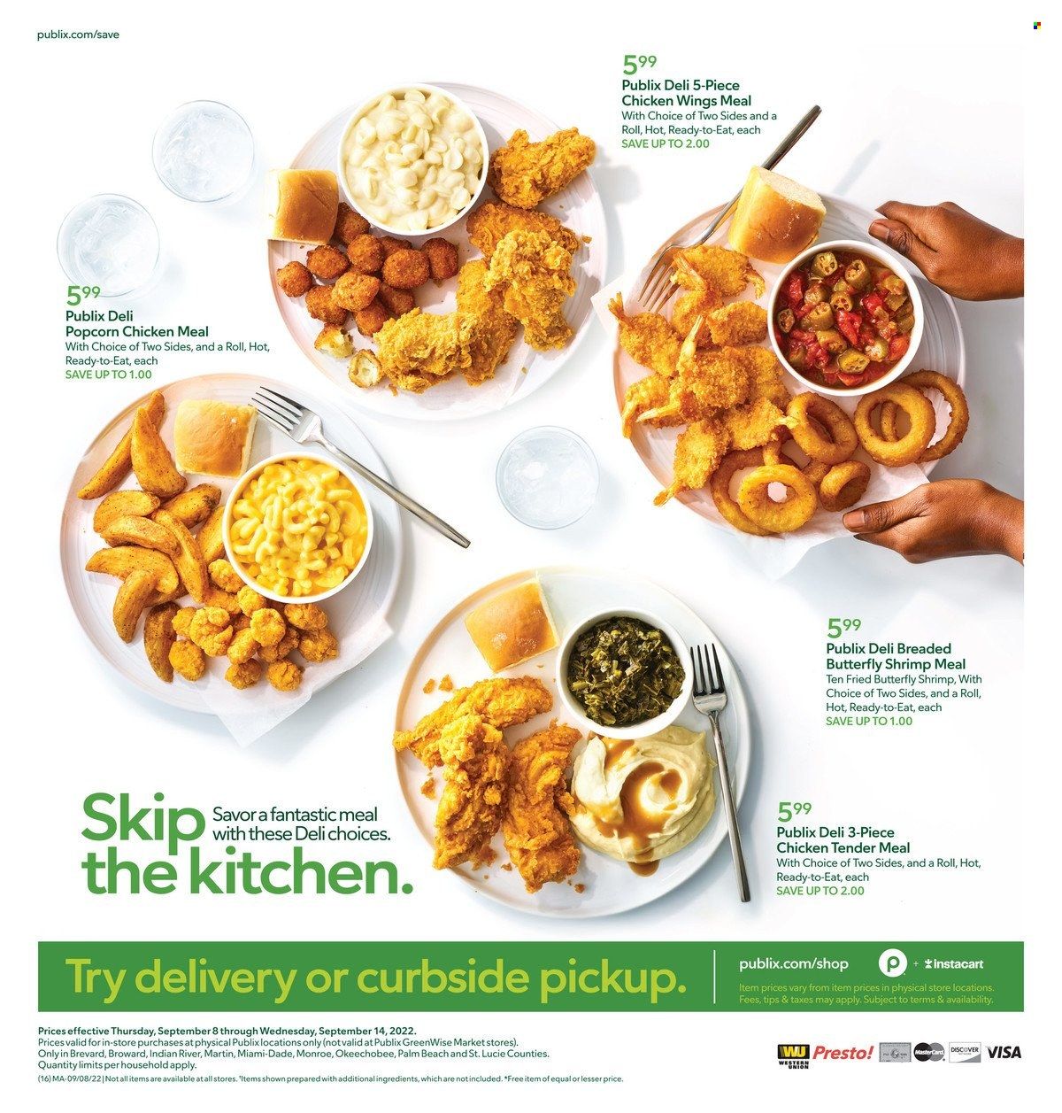 Publix (AL, FL, GA, NC, SC, TN) Weekly Ad Flyer Specials September 8 to September 14, 2022