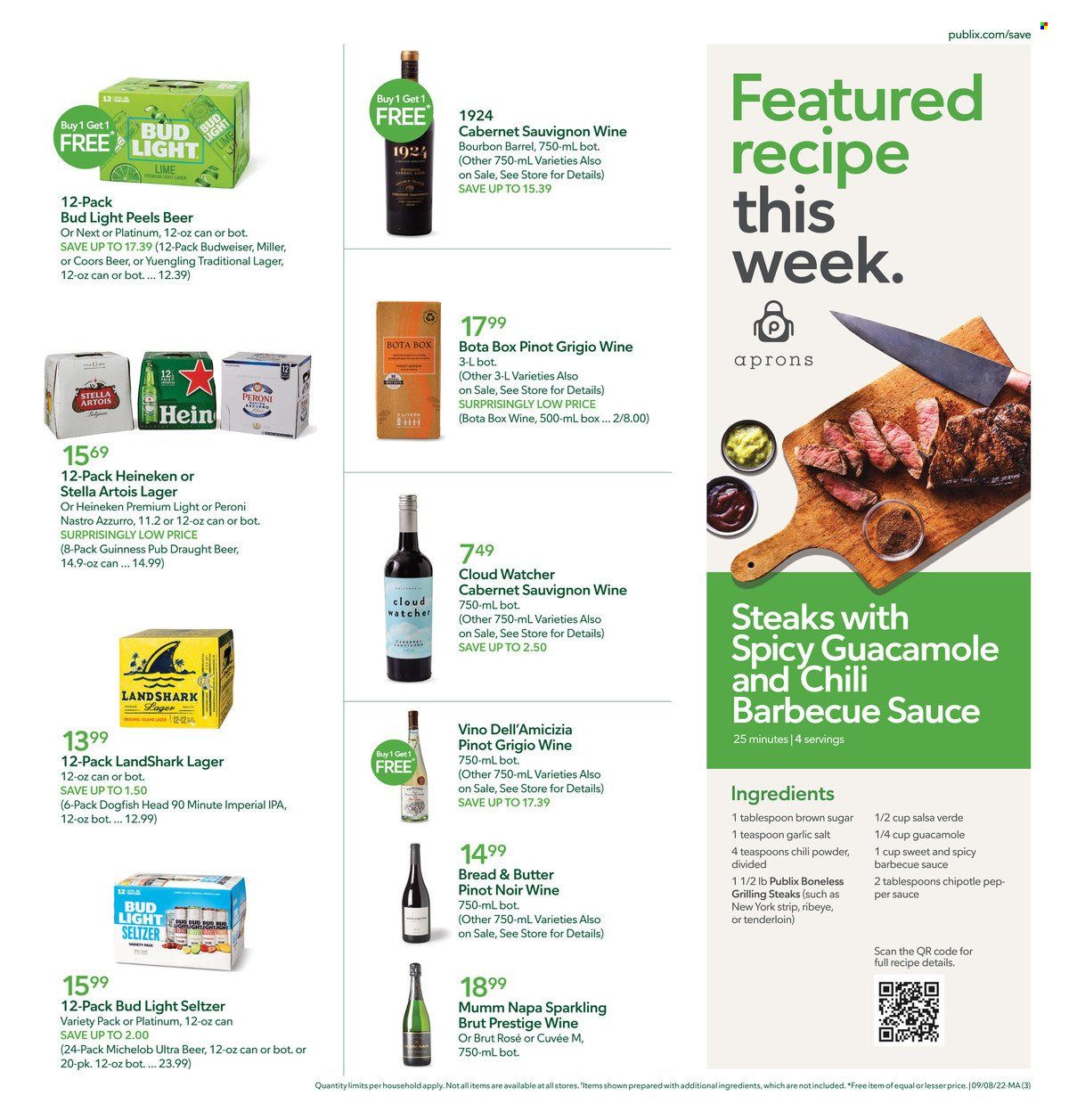 Publix (AL, FL, GA, NC, SC, TN) Weekly Ad Flyer Specials September 8 to September 14, 2022