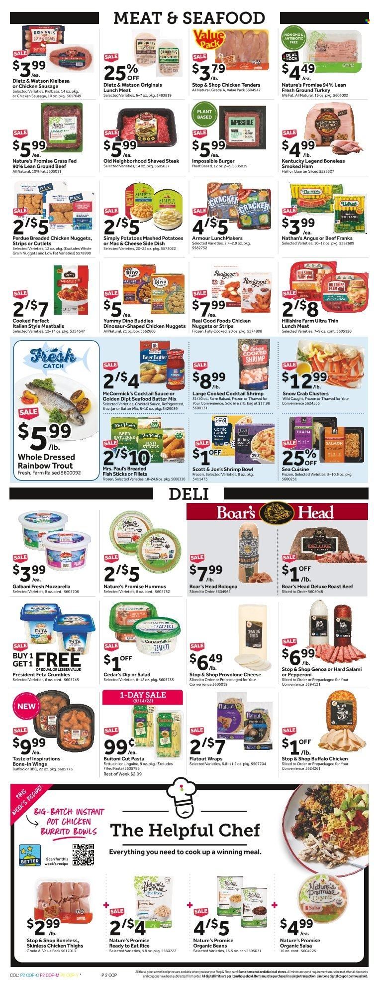 Stop & Shop (NY) Weekly Ad Flyer Specials September 9 to September 15, 2022