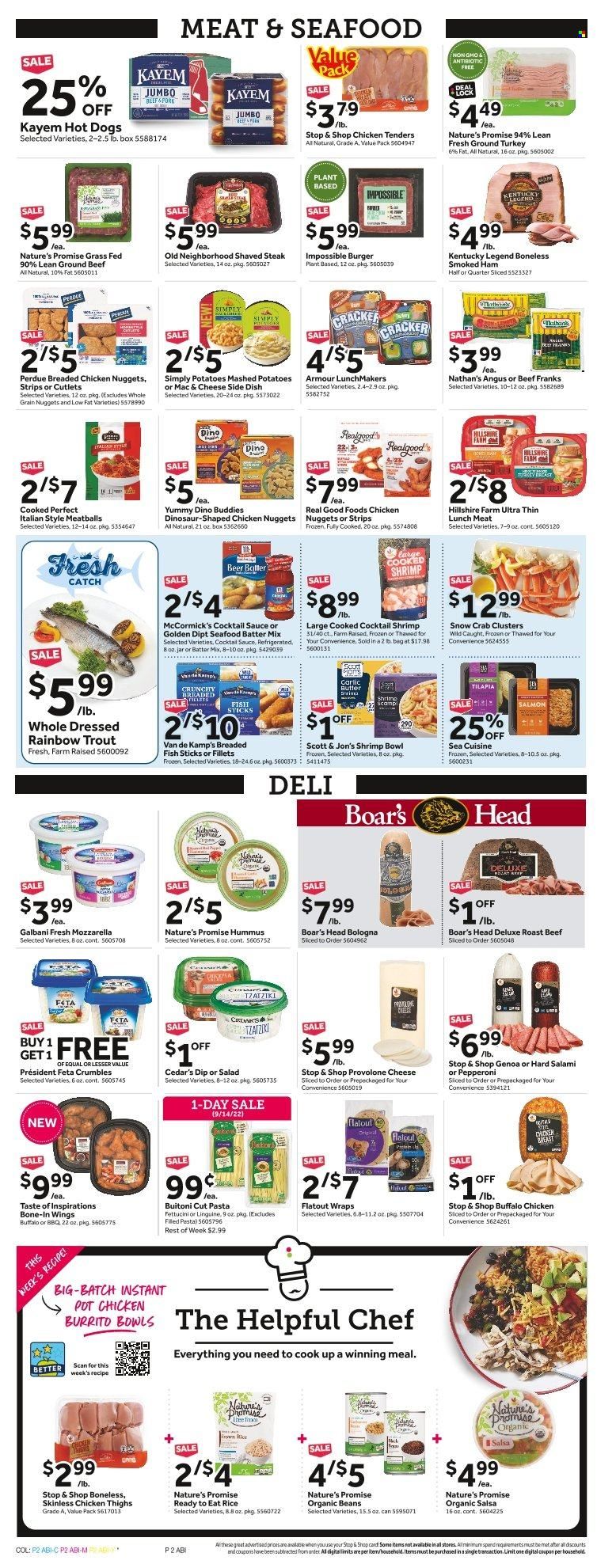 Stop & Shop (MA) Weekly Ad Flyer Specials September 9 to September 15, 2022