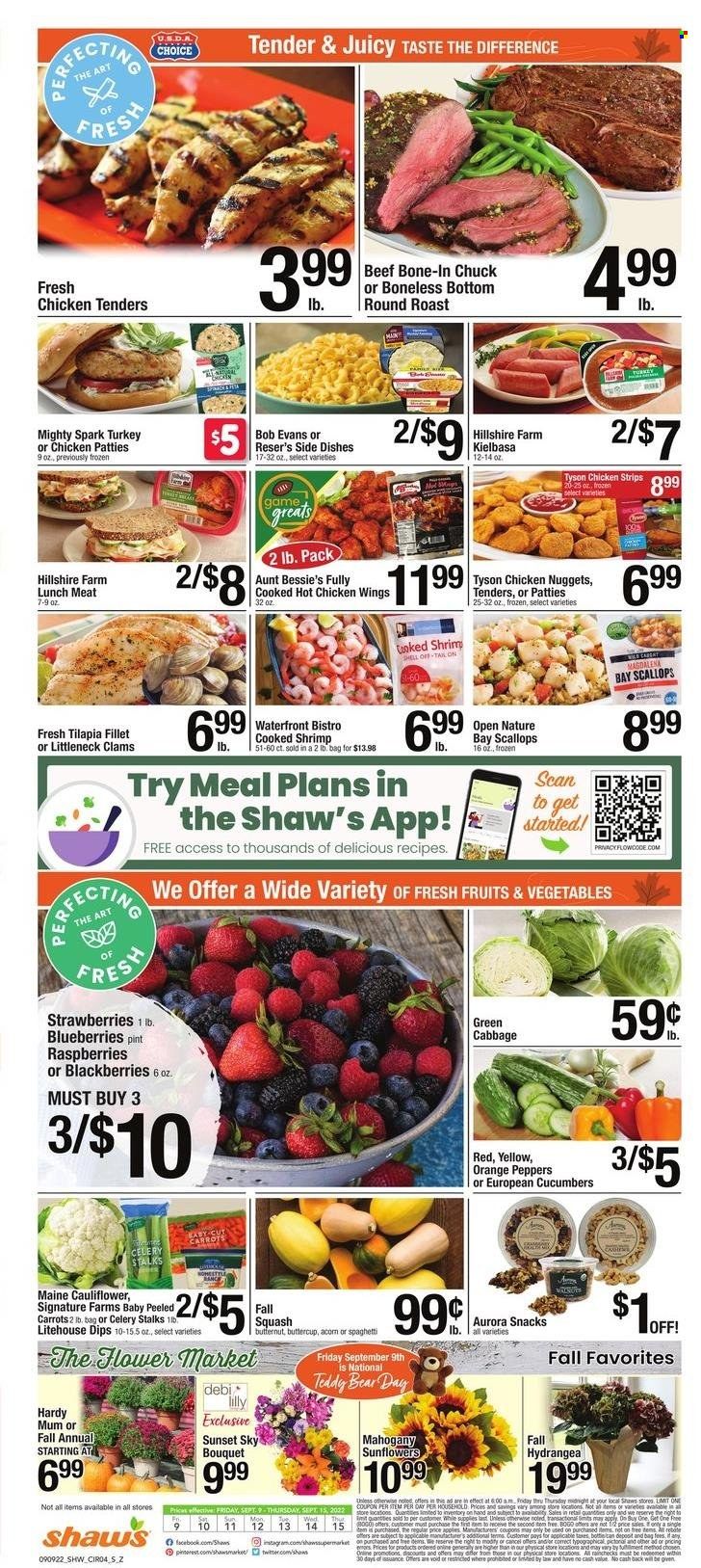 Shaw’s (MA, ME, NH, RI, VT) Weekly Ad Flyer Specials September 9 to September 15, 2022