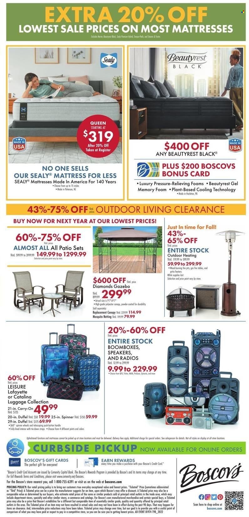 Boscov's (CT, DE, MD, NJ, NY, PA) Weekly Ad Flyer Specials September 8 to September 14, 2022