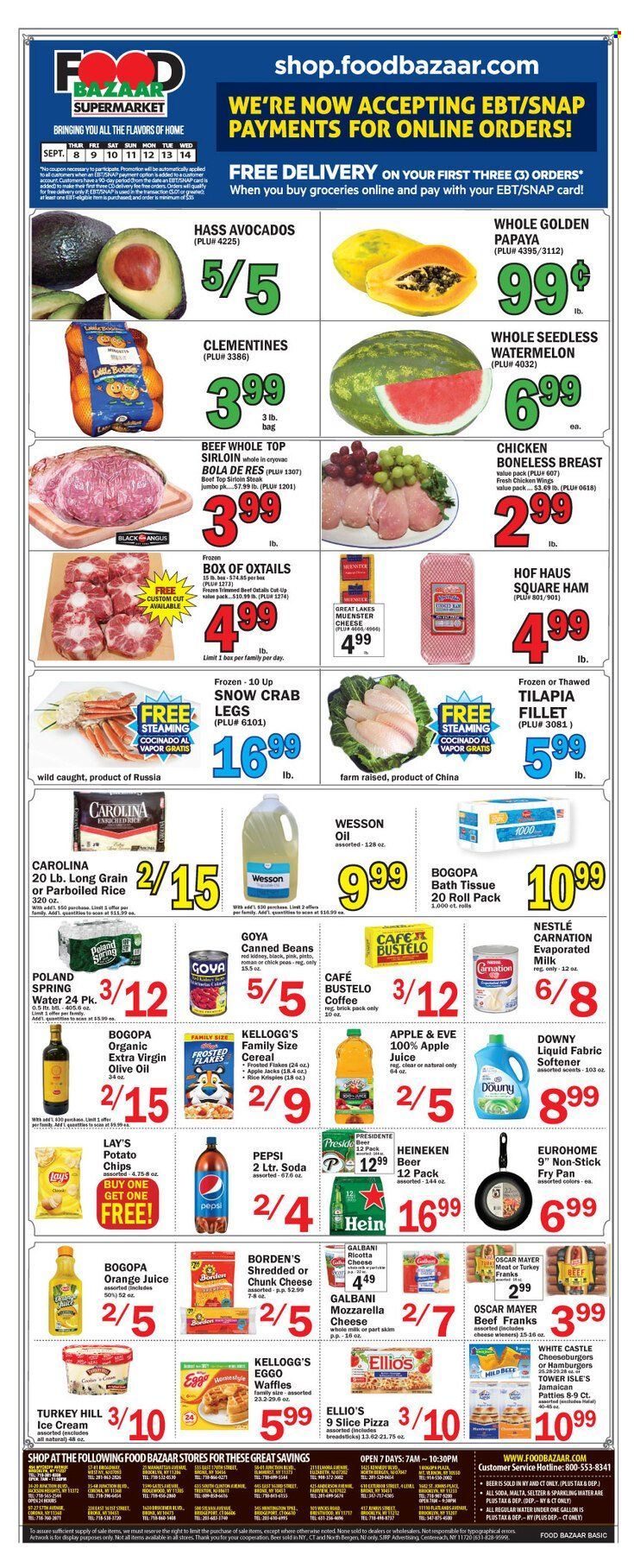 Food Bazaar (CT, NJ, NY) Weekly Ad Flyer Specials September 8 to September 14, 2022