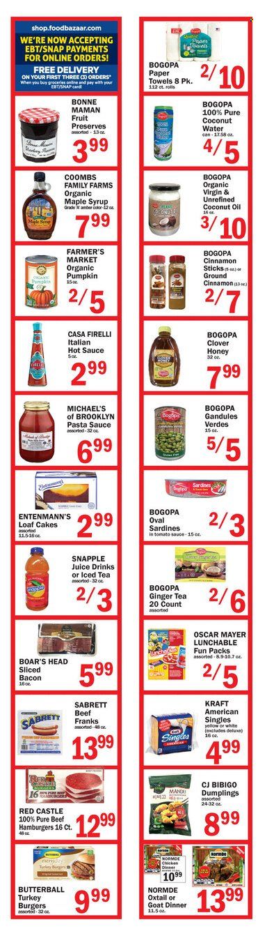 Food Bazaar (CT, NJ, NY) Weekly Ad Flyer Specials September 8 to September 14, 2022
