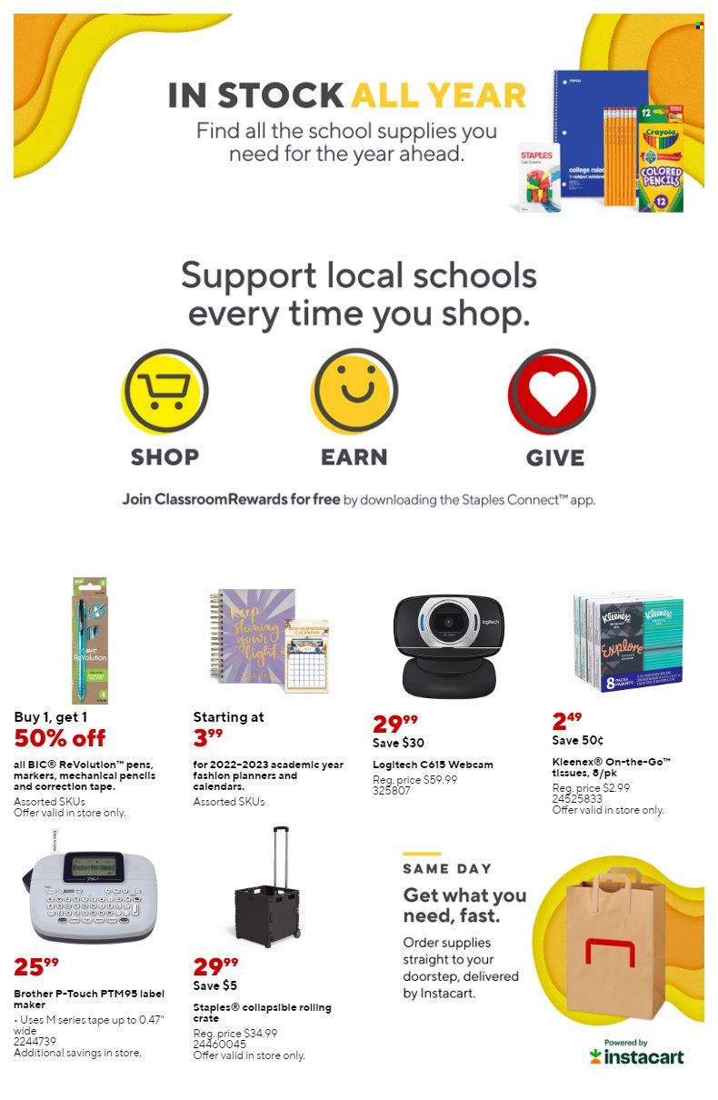 Staples Weekly Ad Flyer Specials September 11 to September 17, 2022