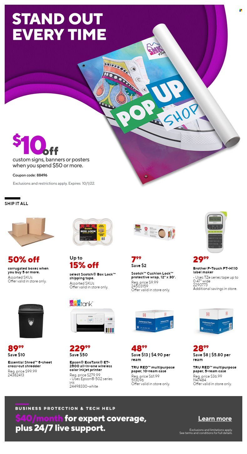 Staples Weekly Ad Flyer Specials September 11 to September 17, 2022