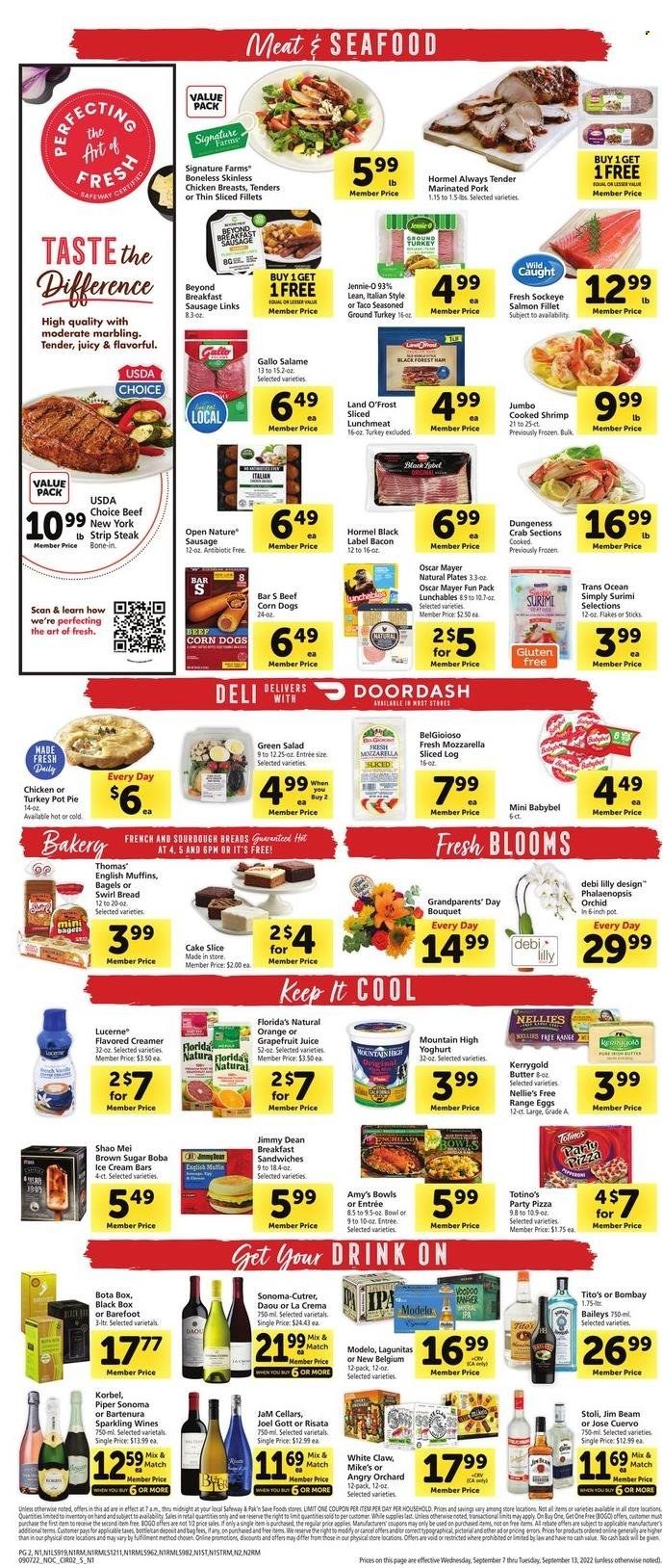 Safeway (CA, HI, OR, WA) Weekly Ad Flyer Specials September 7 to September 13, 2022