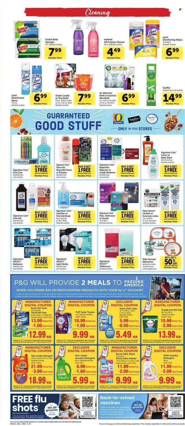 Safeway (CA, HI, OR, WA) Weekly Ad Flyer Specials September 7 to September 13, 2022