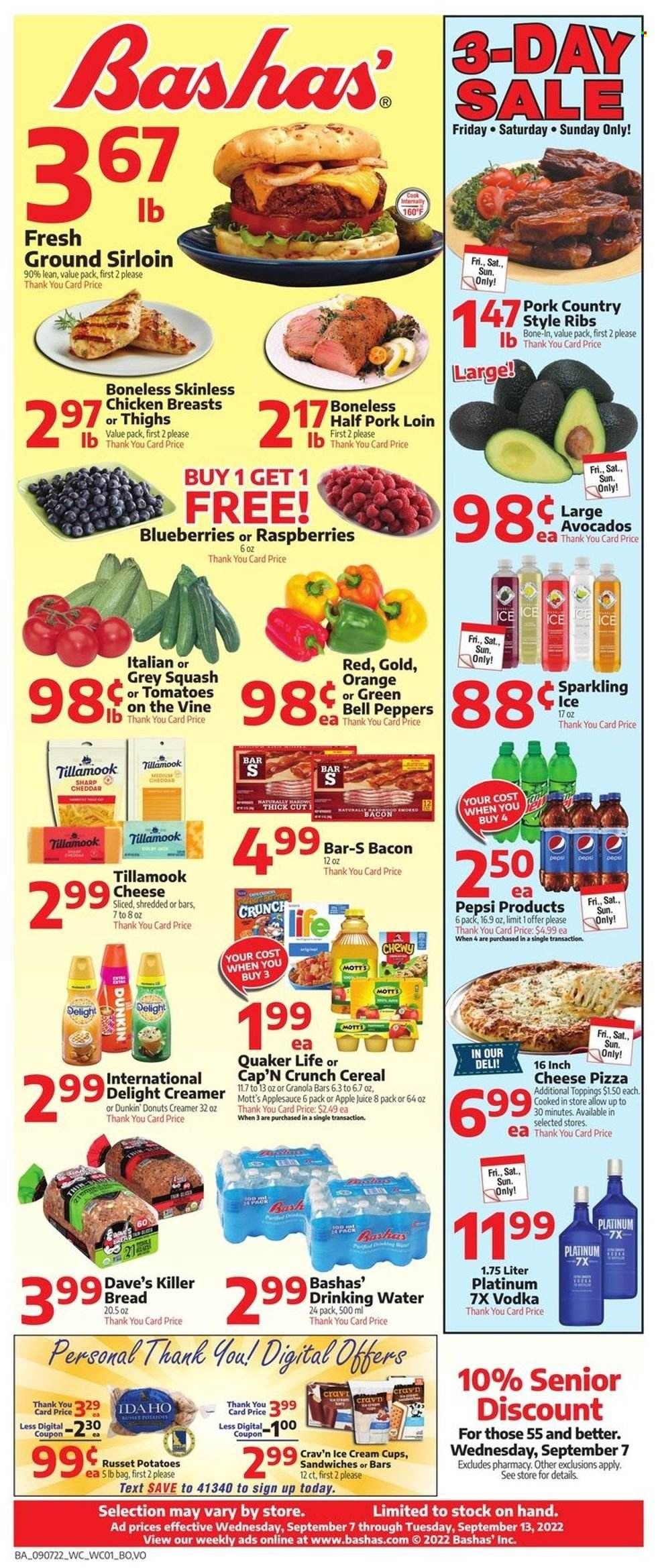 Bashas' (AZ) Weekly Ad Flyer Specials September 7 to September 13, 2022