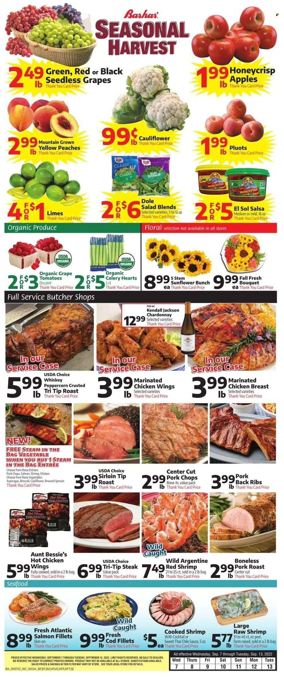 Bashas' (AZ) Weekly Ad Flyer Specials September 7 to September 13, 2022