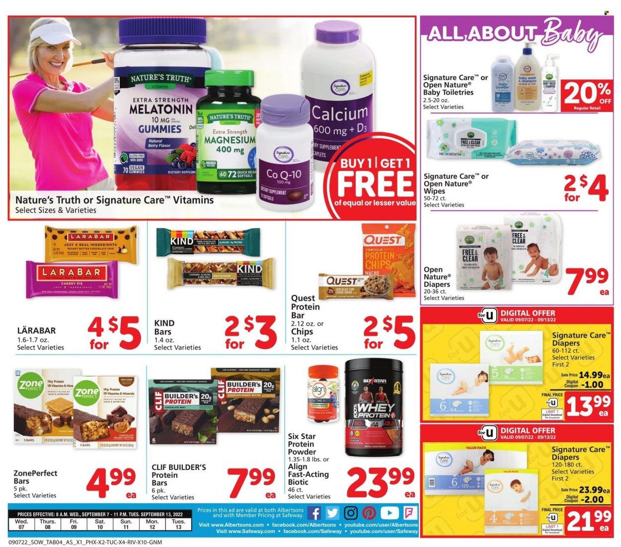 Safeway (AZ, CO, ID, MT, NE, NM) Weekly Ad Flyer Specials September 7 to September 13, 2022