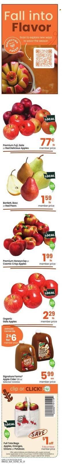 Safeway (WA) Weekly Ad Flyer Specials September 7 to September 13, 2022