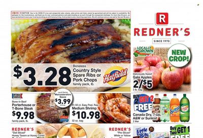 Redner's Markets (DE, MD, PA) Weekly Ad Flyer Specials September 8 to September 14, 2022