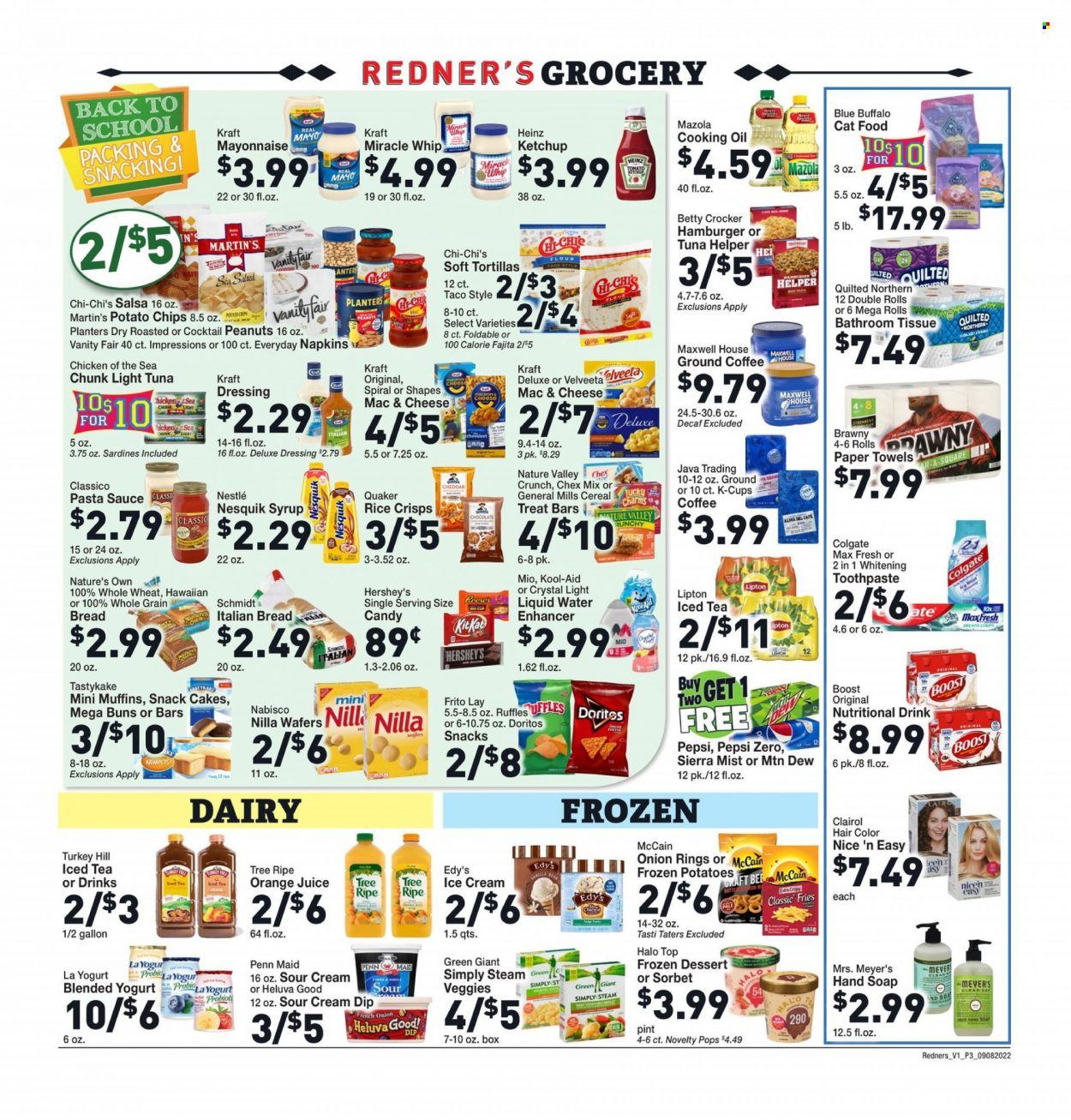 Redner's Markets (DE, MD, PA) Weekly Ad Flyer Specials September 8 to September 14, 2022