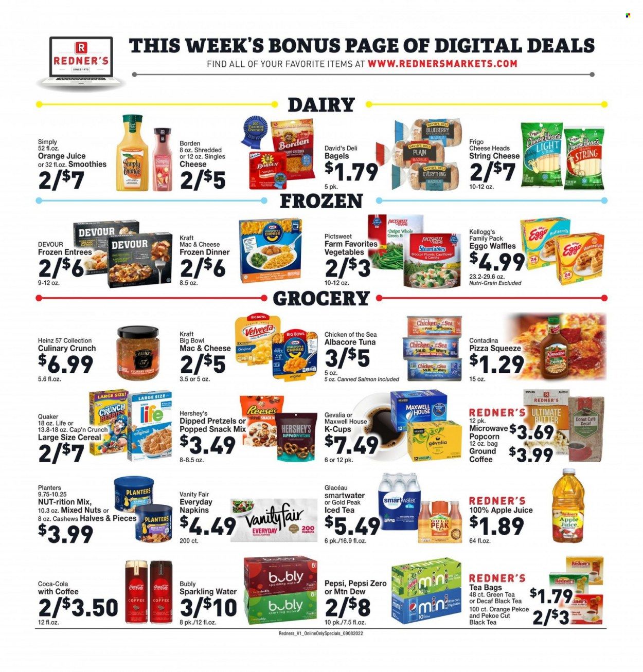 Redner's Markets (DE, MD, PA) Weekly Ad Flyer Specials September 8 to September 14, 2022