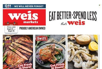 Weis (MD, NY, PA) Weekly Ad Flyer Specials September 8 to September 14, 2022