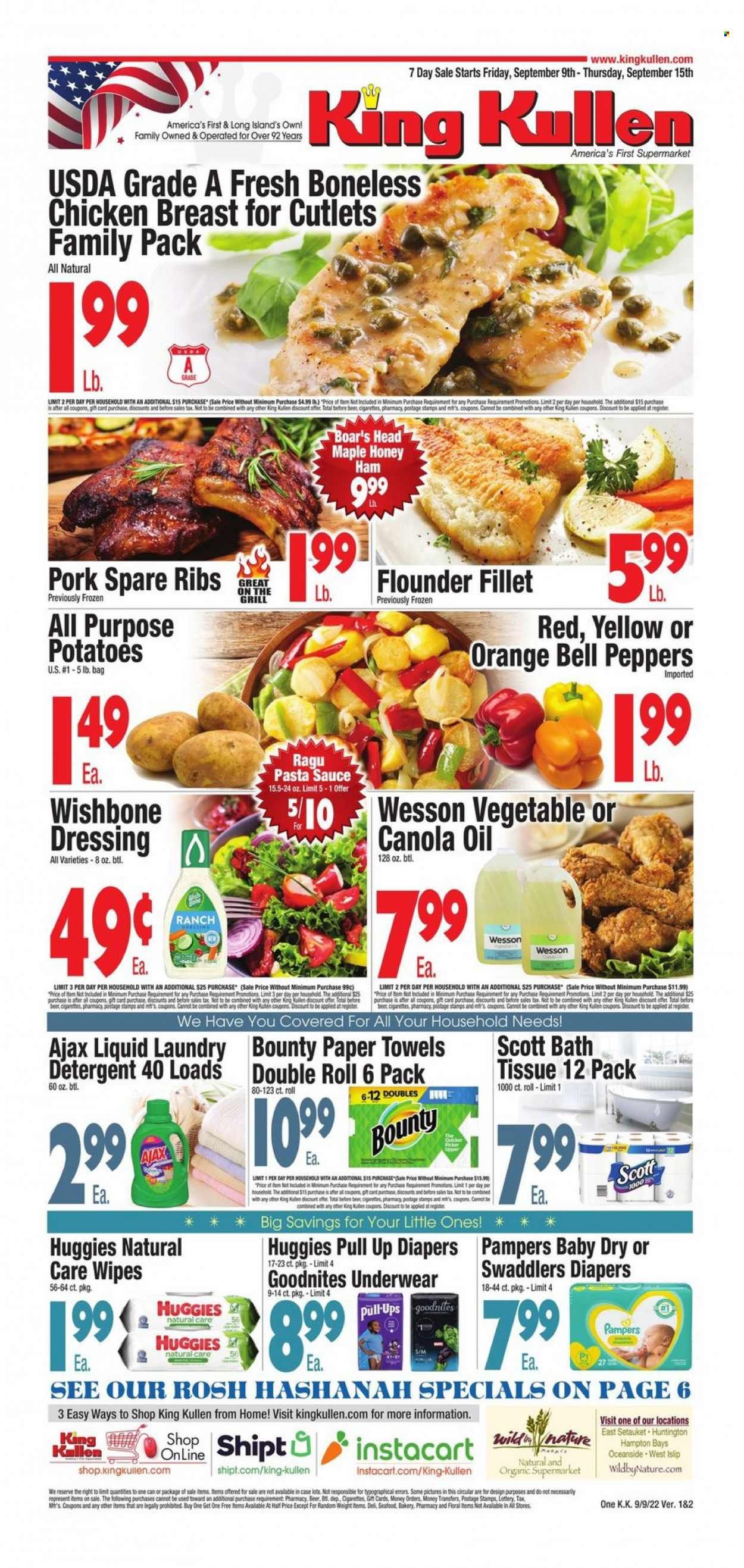 King Kullen (NY) Weekly Ad Flyer Specials September 9 to September 15, 2022