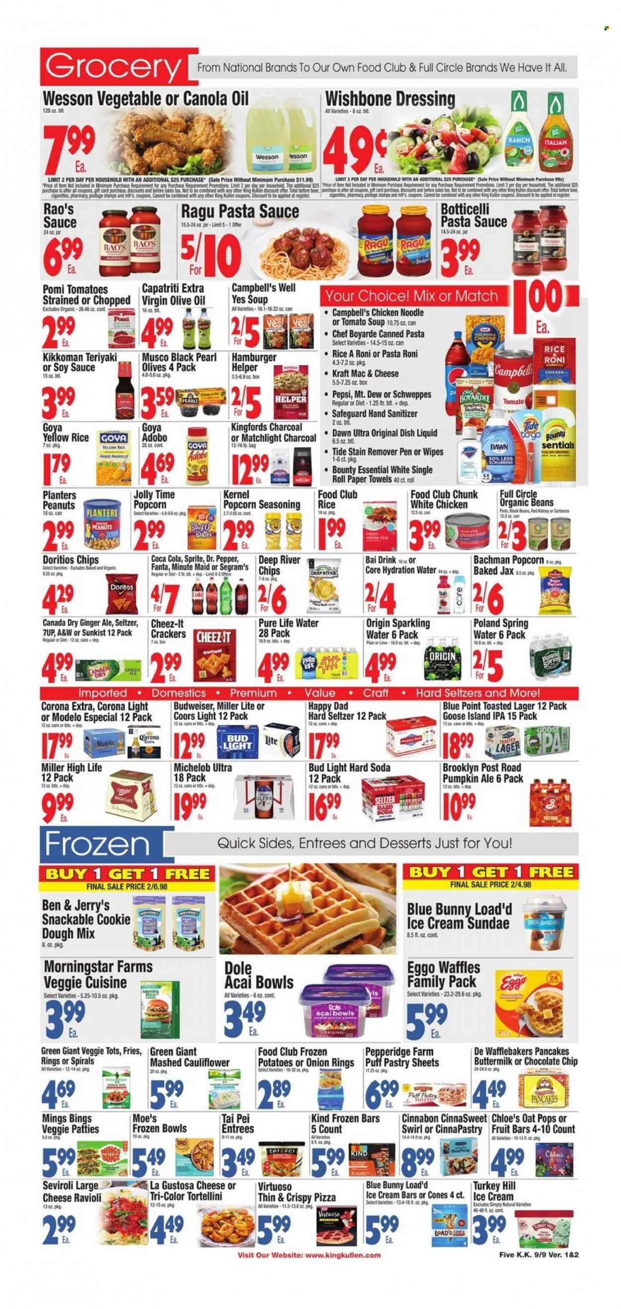 King Kullen (NY) Weekly Ad Flyer Specials September 9 to September 15, 2022