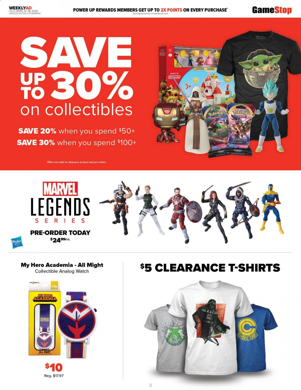 GameStop Weekly Ad & Flyer April 12 to 18