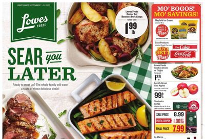 Lowes Foods (NC, SC) Weekly Ad Flyer Specials September 7 to September 13, 2022