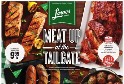 Lowes Foods (NC, SC) Weekly Ad Flyer Specials September 7 to September 27, 2022
