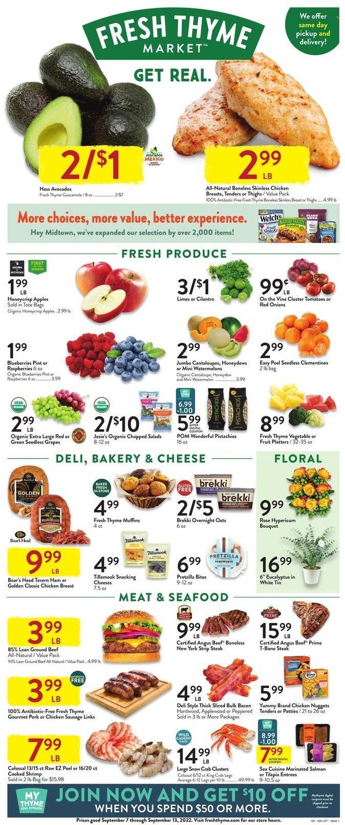 Fresh Thyme Weekly Ad Flyer Specials September 7 to September 13, 2022