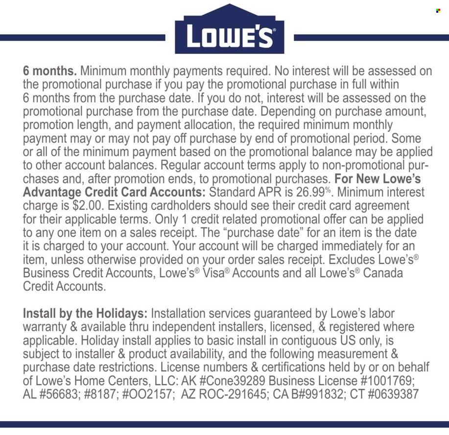 Lowe's Weekly Ad Flyer Specials September 8 to September 14, 2022