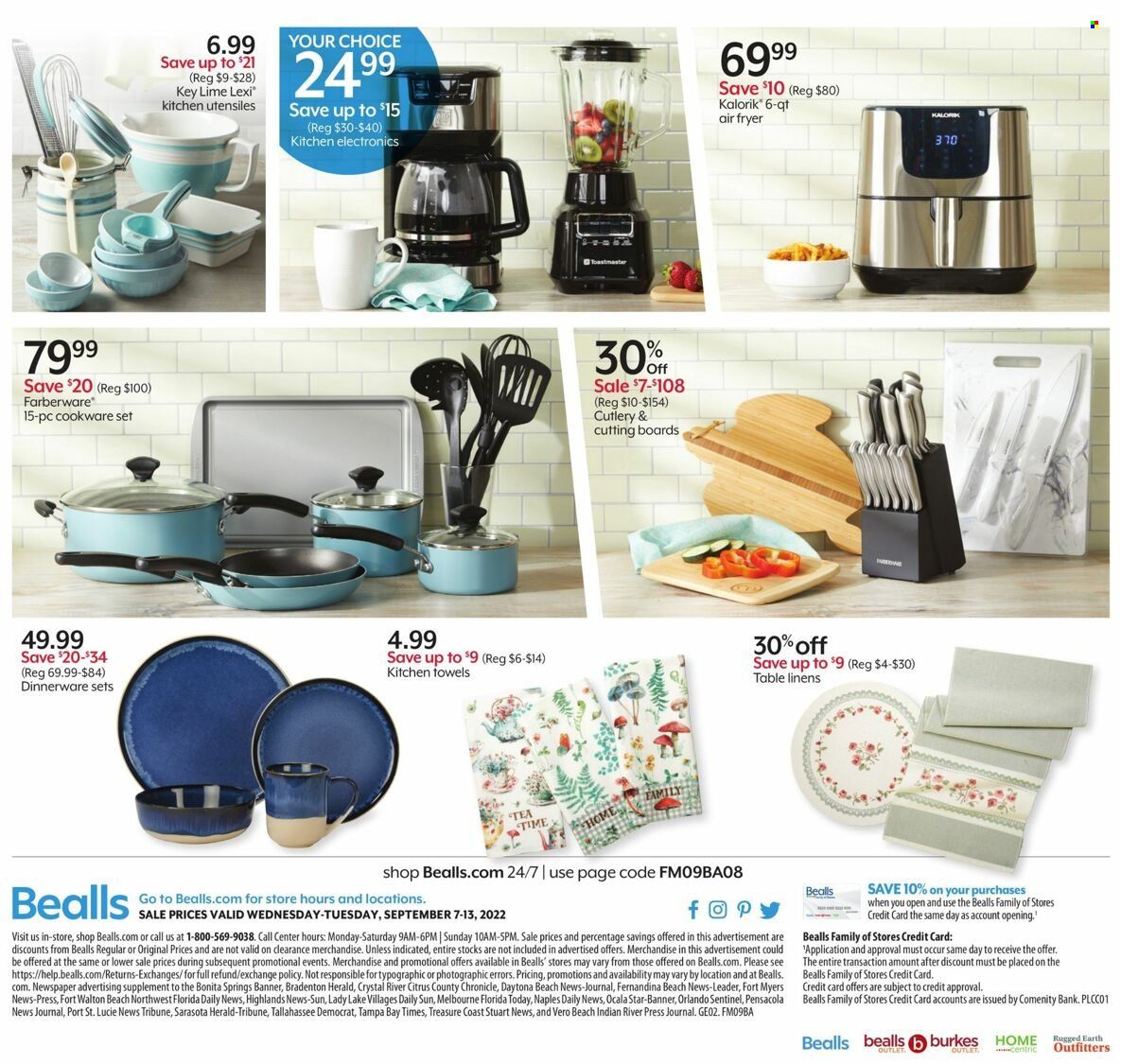 Bealls Florida (FL) Weekly Ad Flyer Specials September 7 to September 13, 2022