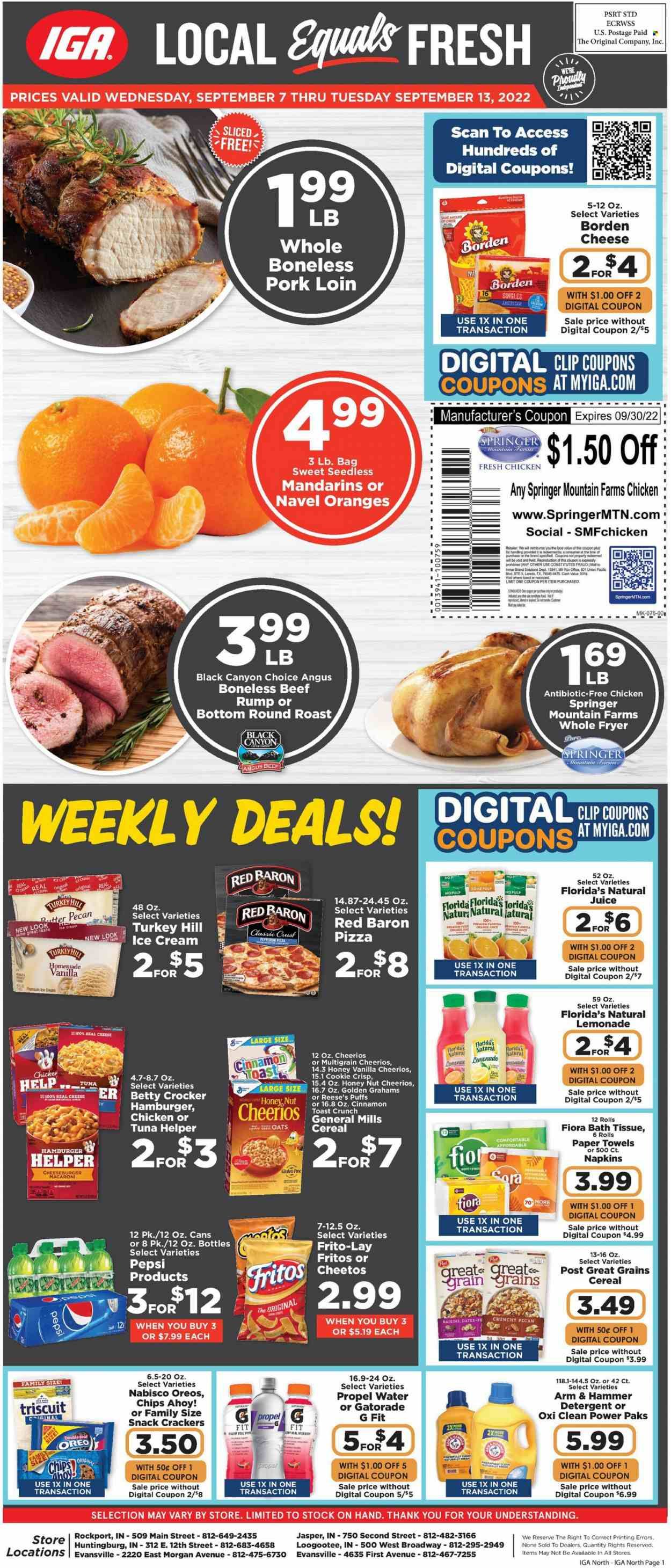 IGA (IN) Weekly Ad Flyer Specials September 7 to September 13, 2022