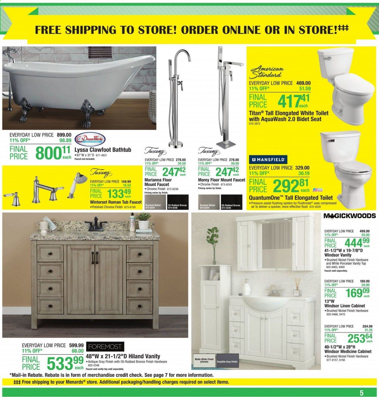 Menards Weekly Ad & Flyer April 12 to 18