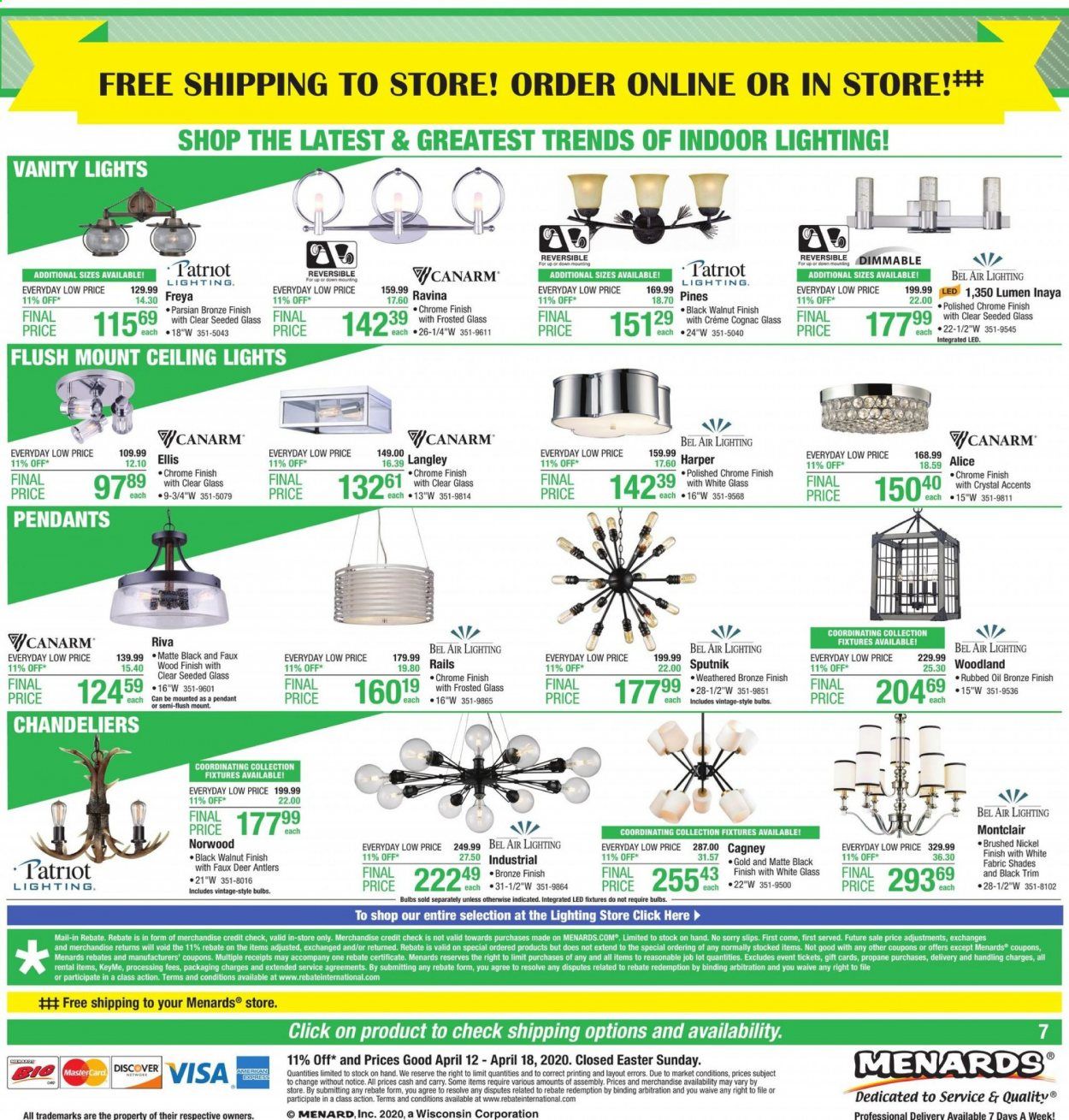 Menards Weekly Ad & Flyer April 12 to 18