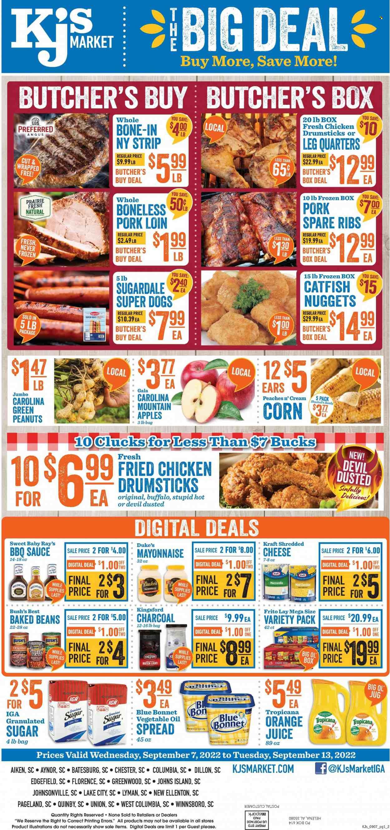 KJ´s Market (GA, SC) Weekly Ad Flyer Specials September 7 to September 13, 2022