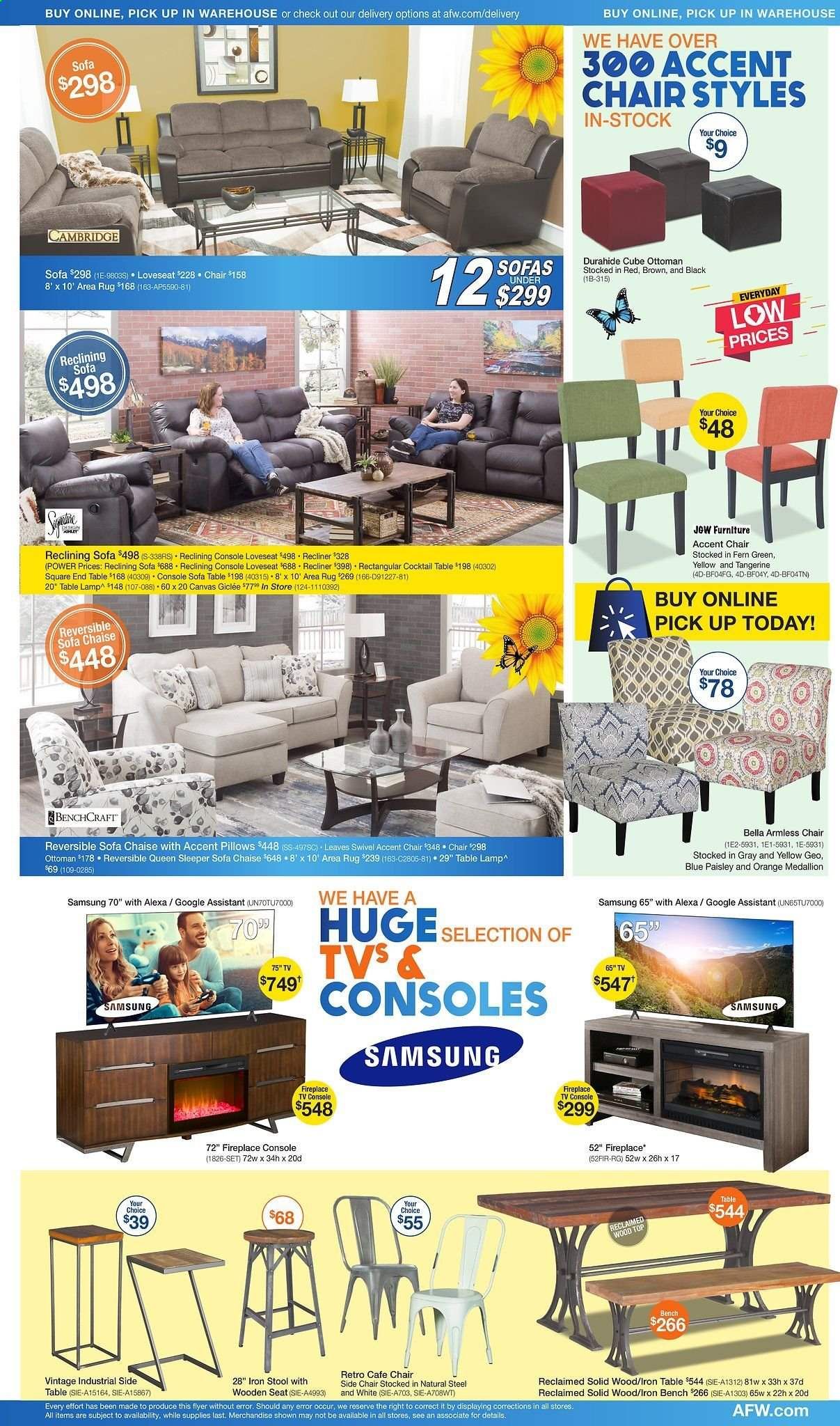American Furniture Warehouse Weekly Ad & Flyer April 12 to 18