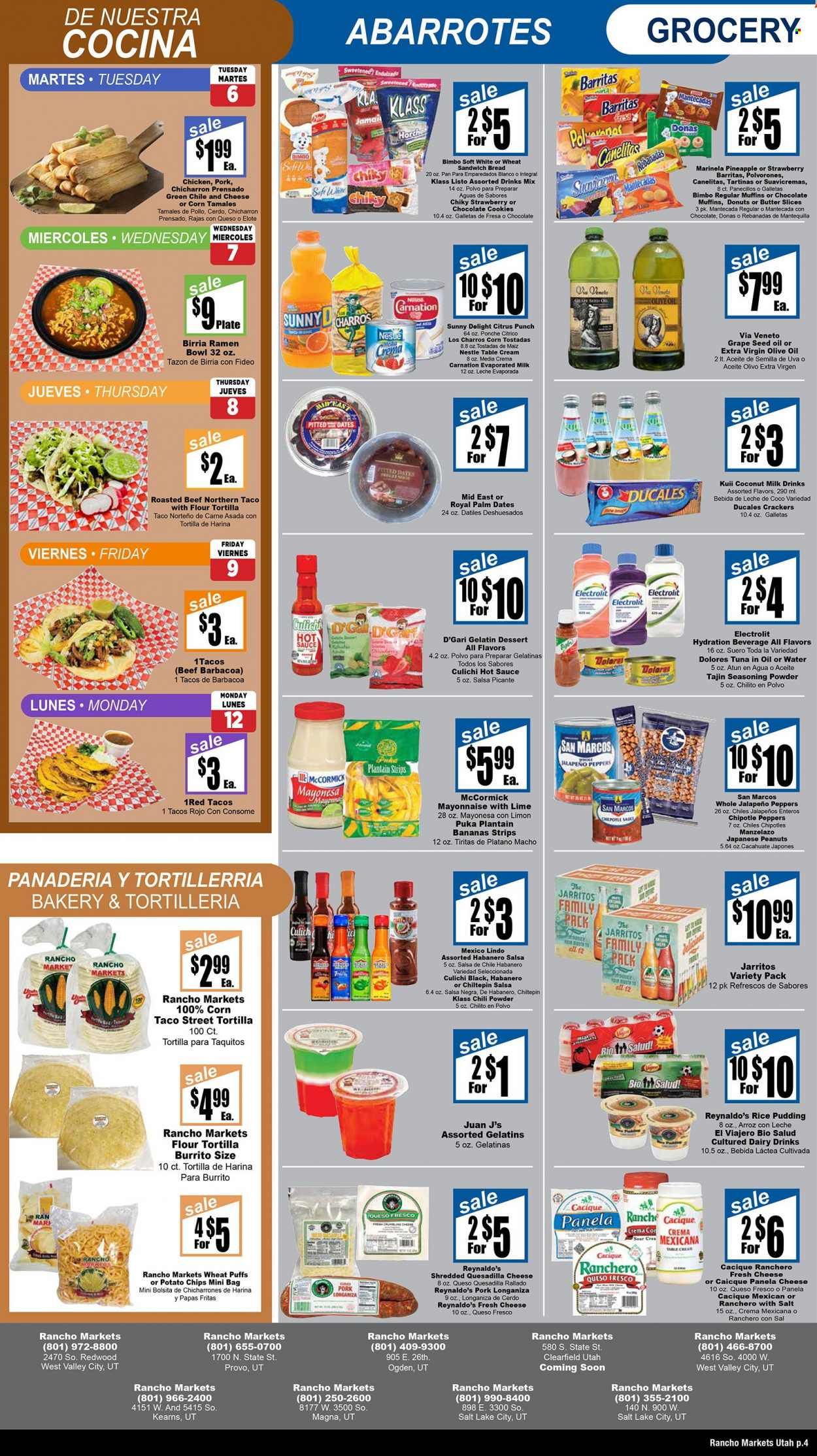 Rancho Markets (UT) Weekly Ad Flyer Specials September 6 to September 12, 2022
