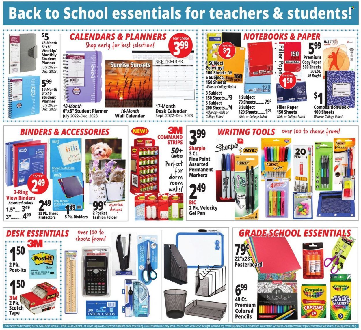 Ocean State Job Lot (CT, MA, ME, NH, NJ, NY, RI, VT) Weekly Ad Flyer Specials September 8 to September 14, 2022